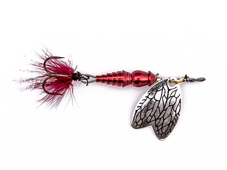 Leurre De Pêche Vintage Luhr Jensen - Cuillère à Thé (Spinner) Vert/Chartreuse - Neuf