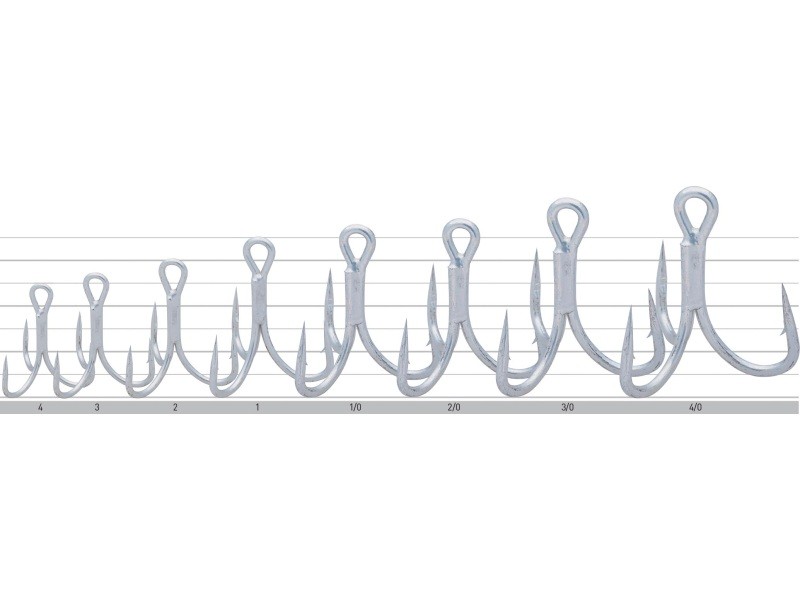 Kit D'hameçons Triples, Antidérapants, Résistants à L'usure