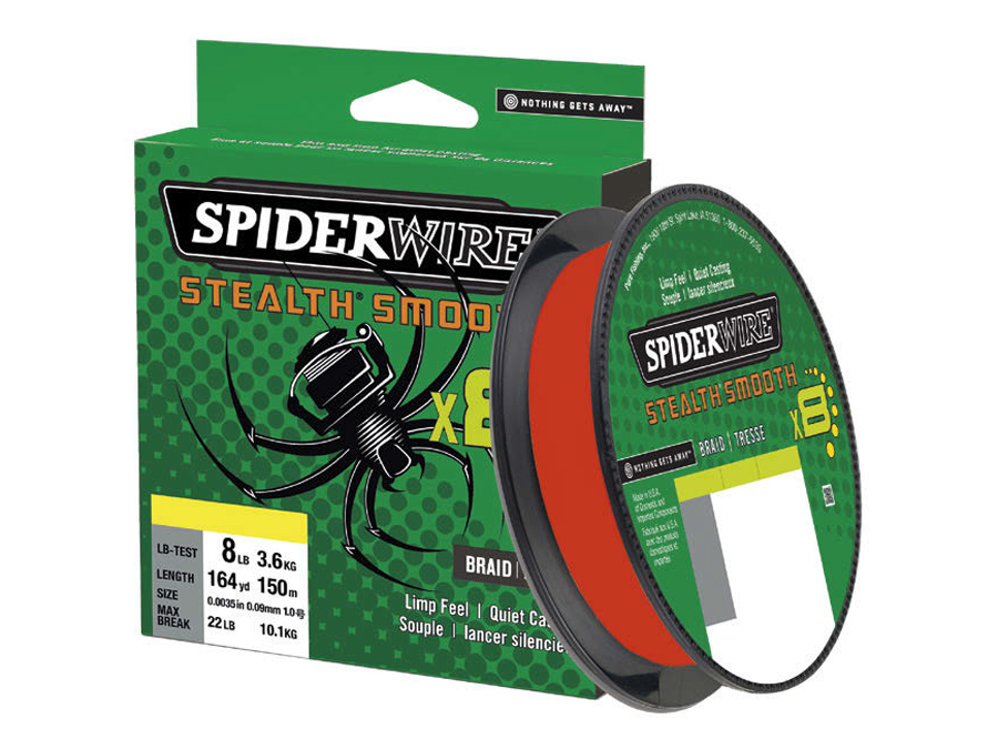 SPIDERWIRE Nieuwe 2020 Stealth Smooth 8 Gevlochten Lijn 300 m Camo, 0.23mm/23.6kg/52lb