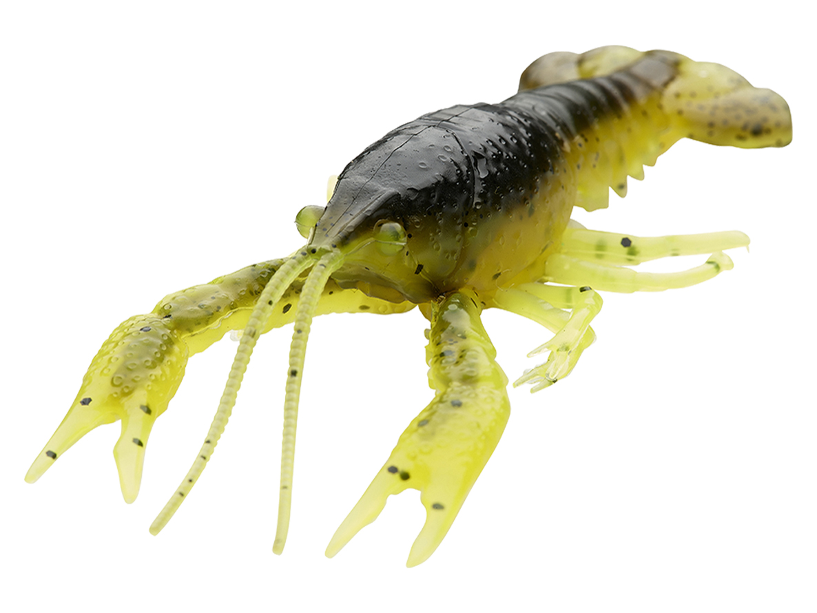 Savage Gear 4D Craw 3" Mud Bug, Esca Artificiale Rossa A Forma Di Gambero, Swimba