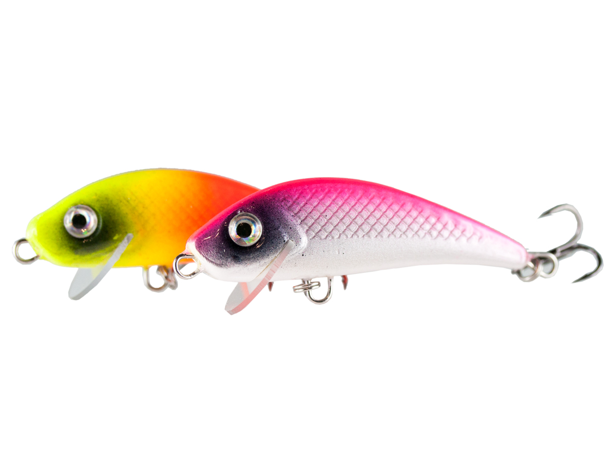 Leurre Souple River Custom Baits Fury 7cm 6g - Flottant Pour Brochet & Truite - Pêche Aux Leurres