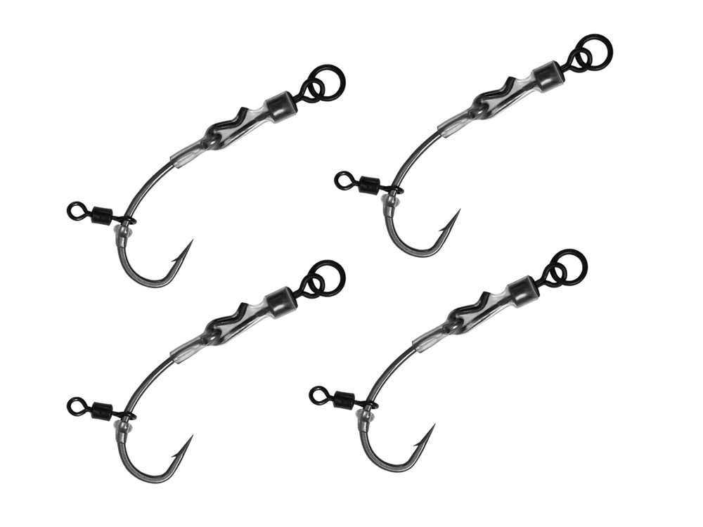 Hameçons Carpe | Hameçons Perche Avec Appât Cage | Montage