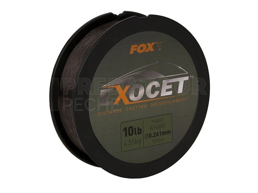 FOX Monofilaments pêche carpe Exocet Distance Casting Monofilament -  Monofilaments pêche carpe - Magasin de peche PREDATEUR-PECHE