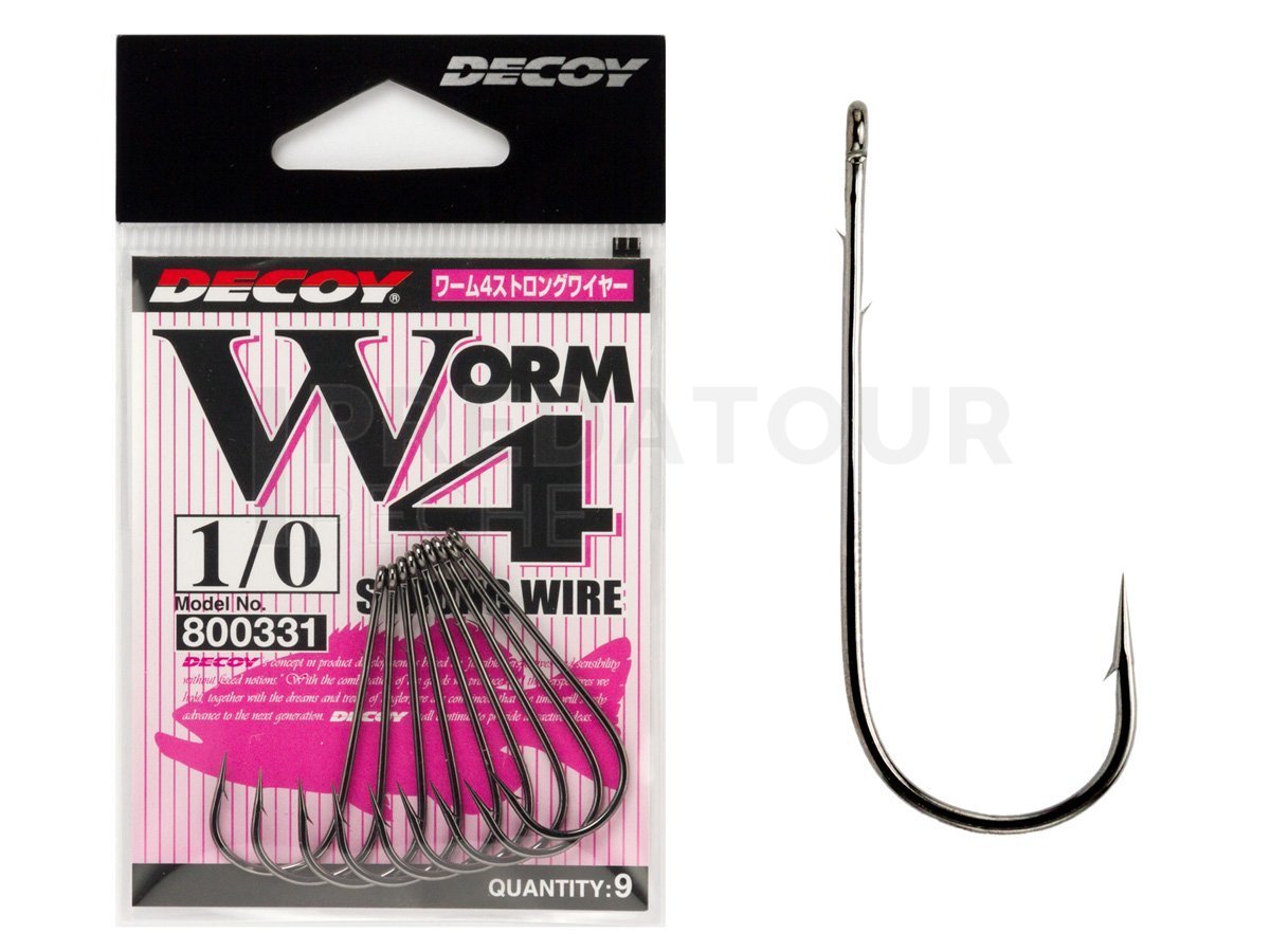 Decoy Hameçons Strong Wire Worm 4 - Hameçons pour leurres - Magasin de  peche PREDATEUR-PECHE