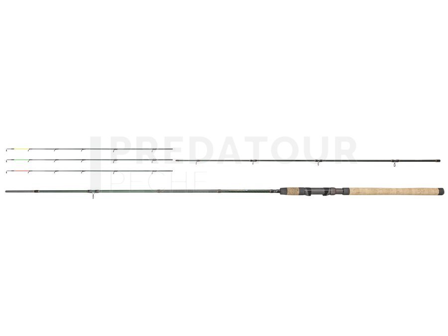 Fourreau Canne à Pêche Mikado 3 Compartiments – Pour 3 Cannes Montées – 1.75 M – Sac à Dos Réglable – Imperméable