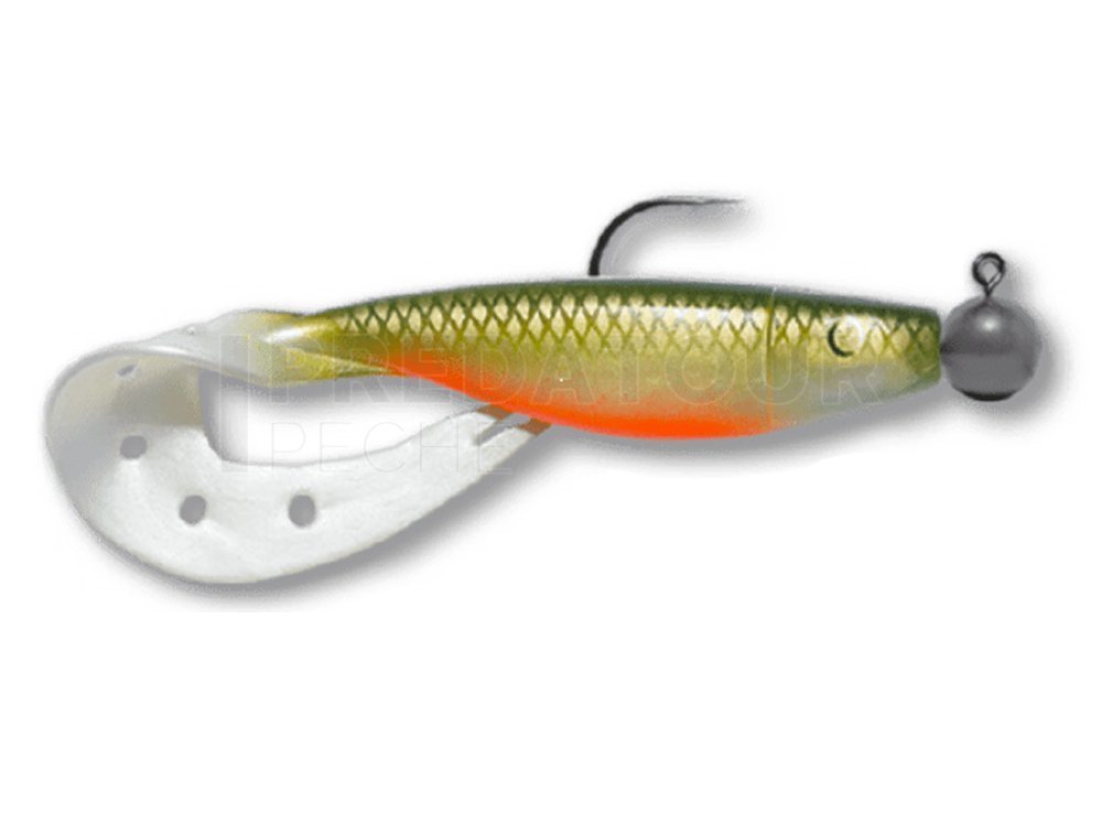 PLC Pêche du carnassier - Leurre souple DELALANDE Sandra monté 12cm