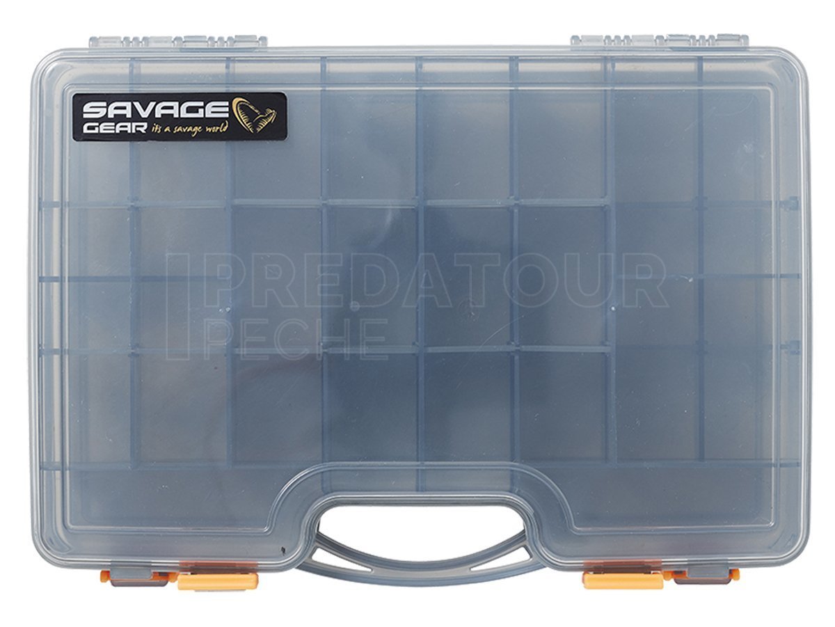 Boite de Rangement Savage Gear Lurebox 2 Sided Smoke