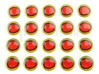 3D fishing lure eyes 5mm - Charteuse