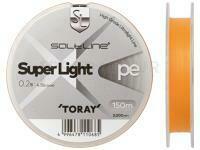 Tresse Toray Salt Line Super Light PE 150m #0.2 4.5lb 0.074mm