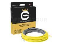 Soie mouche Cortland Competition Series FO-Tech Type 5 Intermediate | Gray/Yellow | 130ft | WF7/8S/I