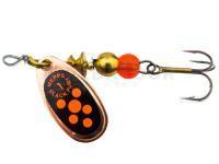 Cuiller Tournante Mepps Black Fury Copper / Red Dots - #1 | 3.50g