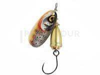 Blue Fox Vibrax Gilded Single Barbless Hook #1 4g - GDBT