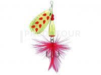 Cuiller Tournante Jenzi Drop Spinner 4g - Gold/Red