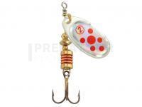 Cuiller Tournante Jenzi Phantom-F Classic Nature 6g - Red Dots