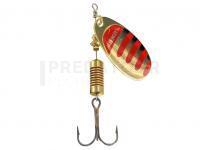 Cuiller Tournante Jenzi Phantom-F French Collection 4g - Gold/Red