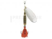 Cuiller Tournante Jenzi Phantom-F French Collection II 14g - Silver/Wool