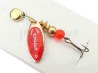 Leurre cuillère Mepps Aglia Long Redbo #0 | 2.5g - Copper