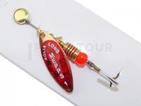 Leurre cuillère Mepps Aglia Long Redbo #1 | 4.5g - Copper