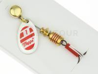 Leurre cuillère Mepps Aglia Polonia Silver #1 3.5g