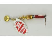 Leurre cuillère Mepps Aglia Polonia Silver #2 4.5g