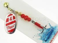 Leurre cuillère Mepps Aglia Polonia Silver #4 9g