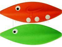 Leurre OGP Twister 5.1cm 7.5g - Green/Orange