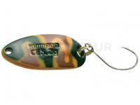 Leurre et cuiller Shimano Cardiff Roll Swimmer 4.5g - 24T Mustard Green Camo