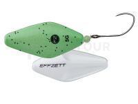 Leurre et cuiller Effzett Pro Trout Inline Spoons Sinking 3.1cm 3.8g - Green/Black Flake