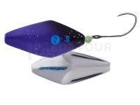 Leurre et cuiller Effzett Pro Trout Inline Spoons Sinking 3.1cm 3.8g - Purple/Black UV