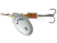 Leurre X-Fish Stark #2 4.5g - Silver