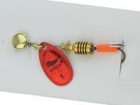 Leurre cuillère Mepps Aglia Platium Red #1 | 3.5g