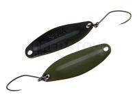 Cuillère ondulante truite Nories Masukuroto 2.9g - #010 (Oliv / Black)