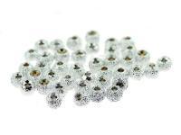 Brass Bead Sunny 3.3  - Silver