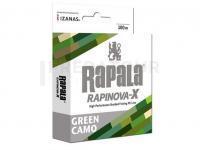 Tresse Rapala Rapinova-X Green Camo 100m | 0.40mm