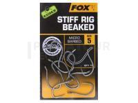 FOX Hameçons Carp EDGES Stiff Rig Beaked