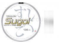 Tresse carnassier Dragon Sugoi Superthin P.E. Braid White 135m 0.044mm