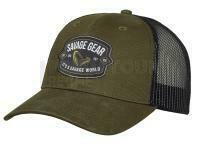 Savage Gear Badge Trucker Cap - Green