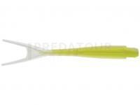 Leurres Delalande Zand Finess 8cm - 389 - Natural Yellow UV