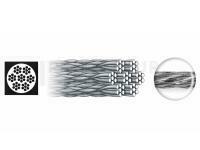 Dragon Surfstrand 7x7 Clear Silver 15cm 9kg