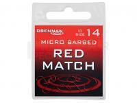 Hameçons Drennan Red Match Micro Barbed - #14