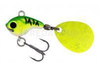 Leurre Westin DropBite Tungsten Spin Tail Jig 2.2cm 18g - Chartreuse Ice