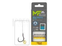 Mikado Method Feeder Rigs Braid MF14 Barbless with bait band - #14