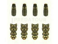 Hemingway's Evolution Stone Fly Buds Back - XL Tan