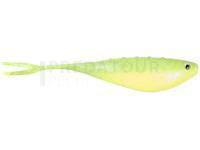 Leurre souple Dragon Fatboy Pro 22.5cm - super yellow/chartr./black/blue glitter