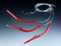 Balzer 71 Grad Nord Cod And Coalfish Rig 130cm dark red - 3 x 7/0