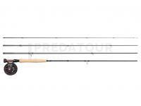 Fly Fishing Set Greys Fin Euro Nymph Fly Combo 10ft #3 | Medium Fast | RHW+EH handle