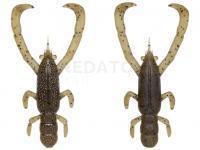 Leurres Fish Arrow Freerig Shrimp 2.6 inch - Green Pumpkin