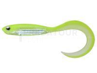 Leurre souple Fish Arrow Flash‐J Curly 2" SW - #137 Glow Lemon Silver
