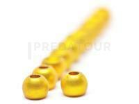 FutureFly Brass Beads 5 mm - Mat Metallic Yellow