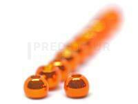 FutureFly Brass Beads 5 mm - Metallic Golden Orange